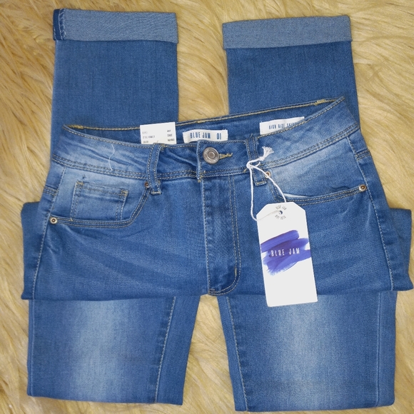 Blue Jam Jeans Jessie Style High Rise Skinny - Picture 1 of 4
